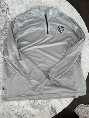 Men's Light Gray Quarter-Zip Polo - All-Star Game 2023 seattle.